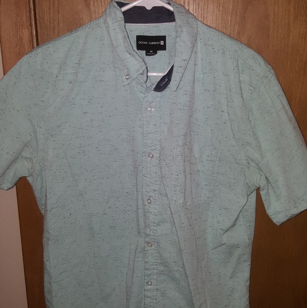 Ocean Current button up short sleeve shirt